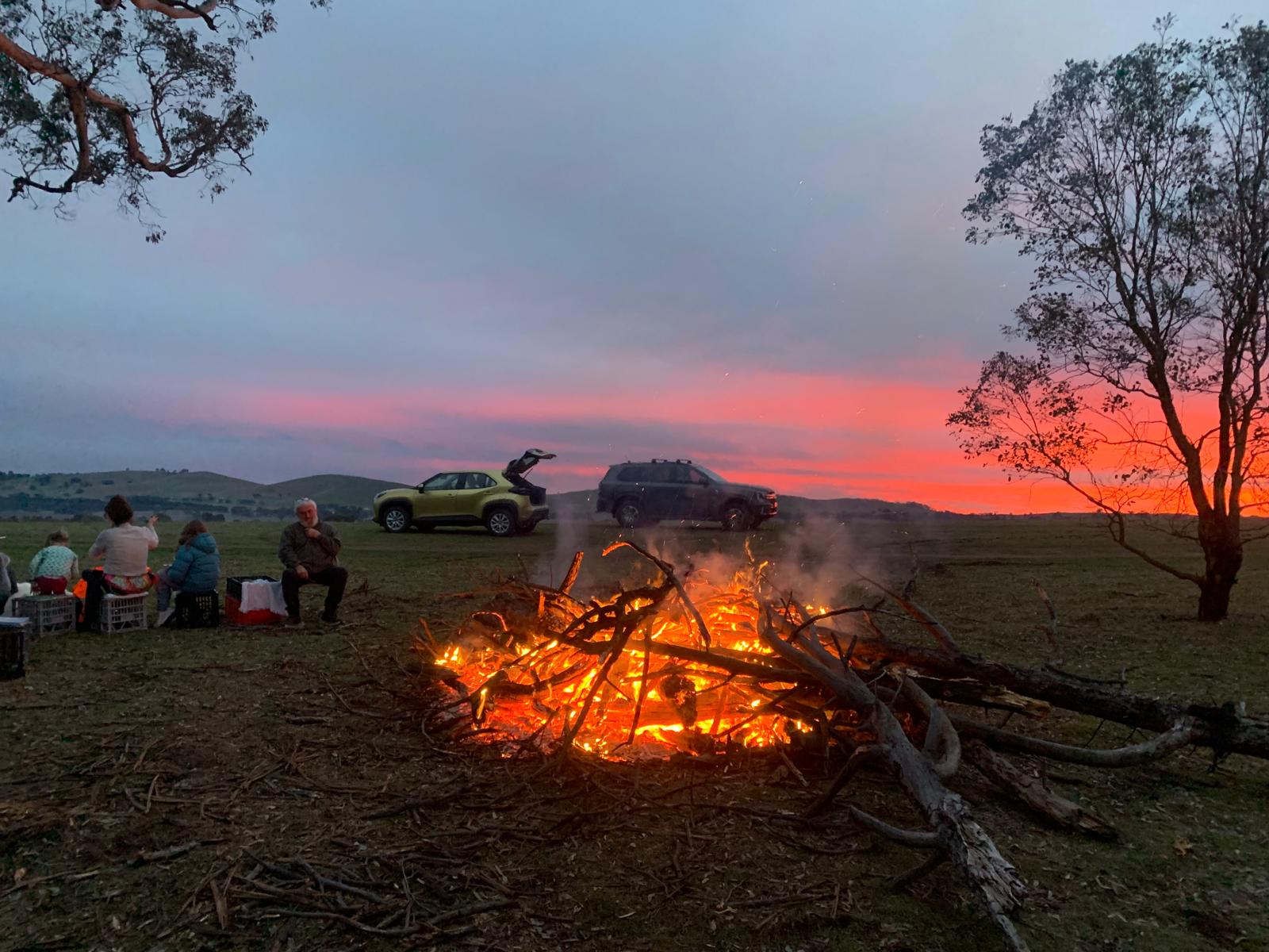 Yass Worm Farms Bonfire